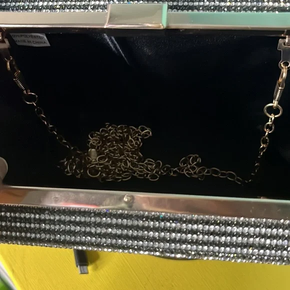 80’s Rock Multicolored Rhinestone Clutch Purse - Picture 12 of 15